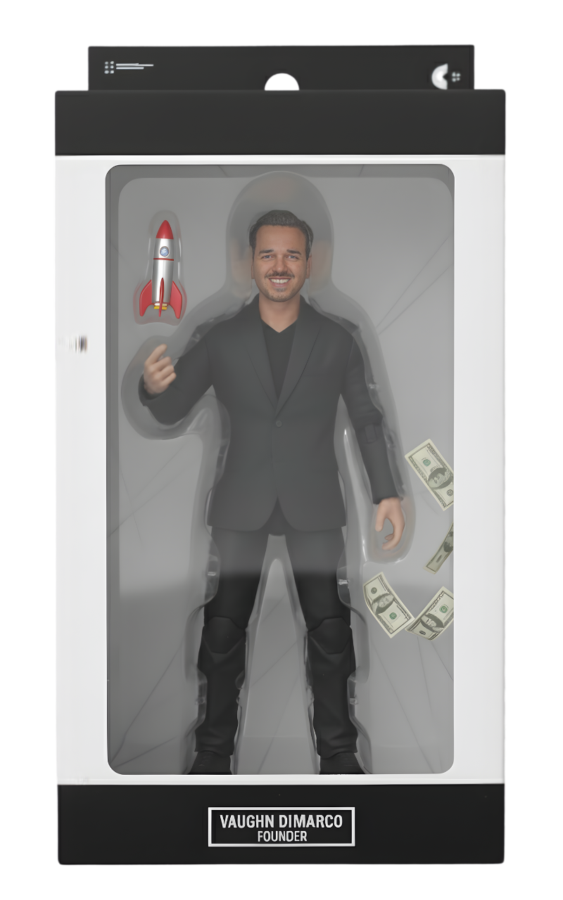 Vaughn DiMarco Founder Action Figure Package